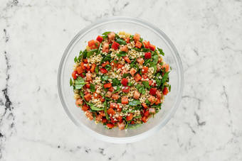 Make tabbouleh salad