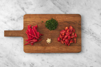 Forbered grøntsager