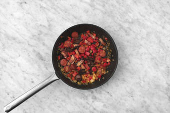 Verduras al fuego
