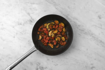 Verduras al fuego