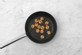 Langostinos al fuego