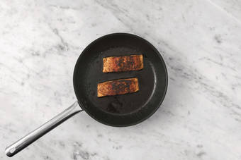 Cook the salmon