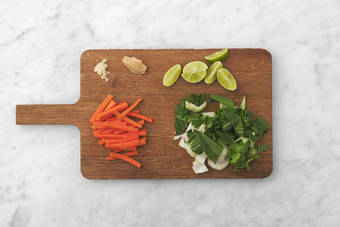 Förbered grönsaker