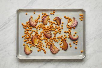 Roast Onion & Chickpeas
