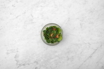 Finish couscous and salad