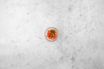 Prep and make pico de gallo