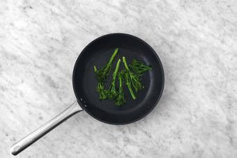 Fry the Broccolini