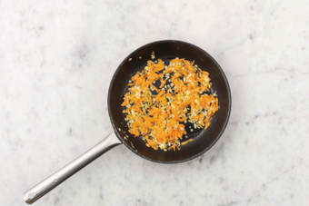 Cook the haloumi & start the dhal