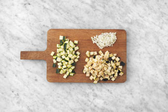 Forbered grønnsaker