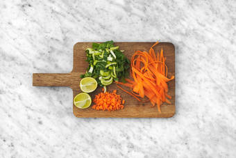 Forbered grønnsaker