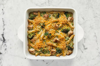 Bake casserole 