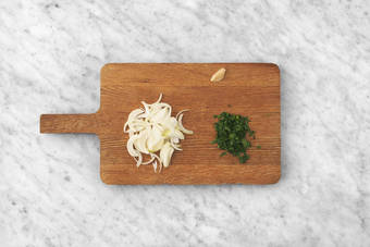 Forbered grøntsager