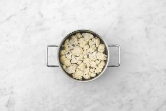 Cook cauliflower