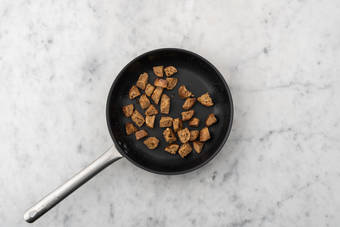 Vegane Filestücke anbraten