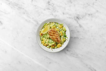 Hähnchen braten & Anrichten