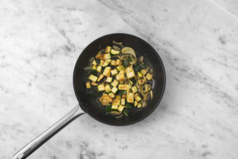 Verduras al fuego