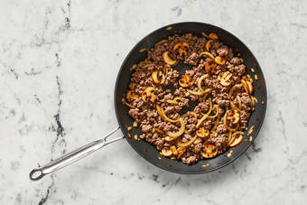 Finish cooking Beyond Meat® and veggies