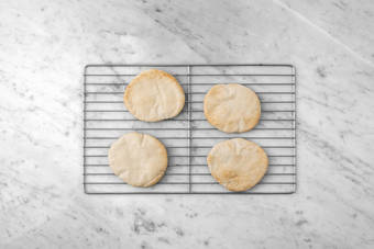 Cook the chorizo & warm the flatbreads