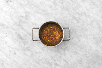 Make the Miso Corn Brown Rice 