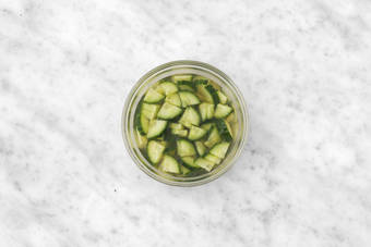 Marinate the Cucumber