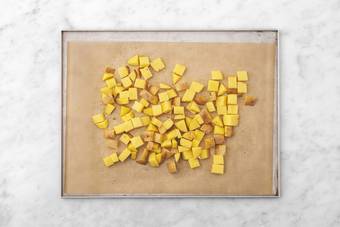 Prep and roast potatoes