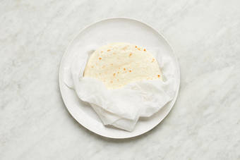 Warm tortillas