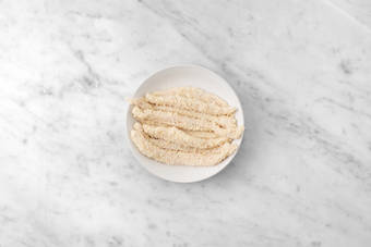 Garen & Fischfloß vorbereiten