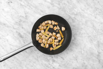 Stir-Fry the Chicken