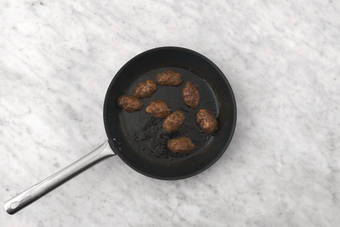 Cook the rissoles