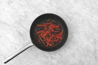 Get prepped & cook the capsicum