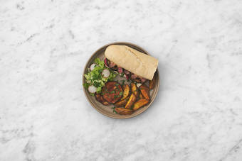 Steak braten & Anrichten