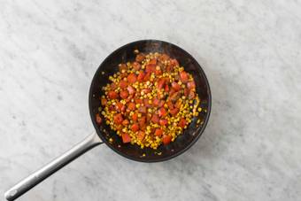 Prep and cook veggies