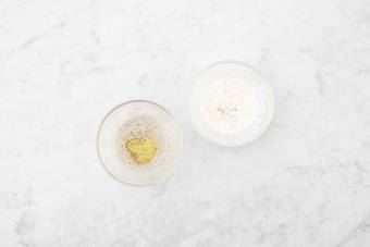 Make tomato salad and tarragon sour cream sauce