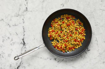 Prep and cook veggies