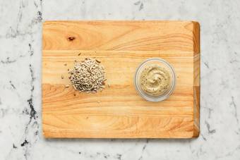 Prep almonds and tilapia