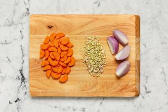 Prep and make curry paste