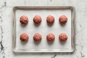 Form and cook meatballs