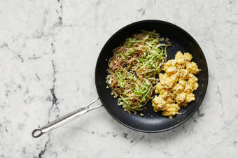 Cook shallots and garlic