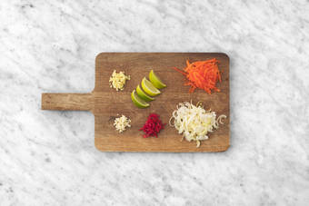 Forbered grøntsager