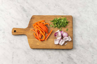 Förbered grönsaker