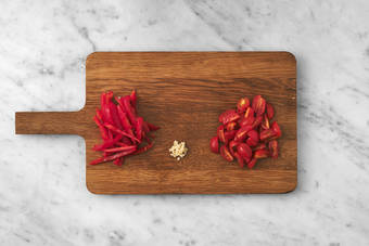 Förbered grönsaker