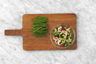 Forbered grønnsaker