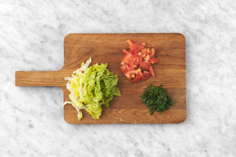 Forbered grønnsaker