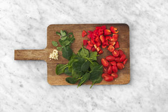 Förbered grönsaker