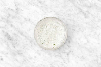 Blanda dressing och sallad