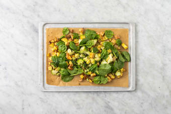 Tilsett salatblanding