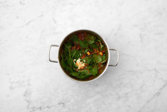 Adentro las espinacas