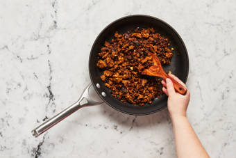 Make Pico & Cook Beef