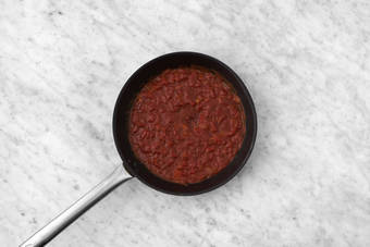 La sauce prend forme !