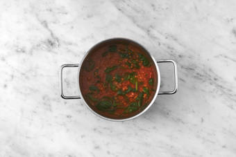 Les épinards s'invitent